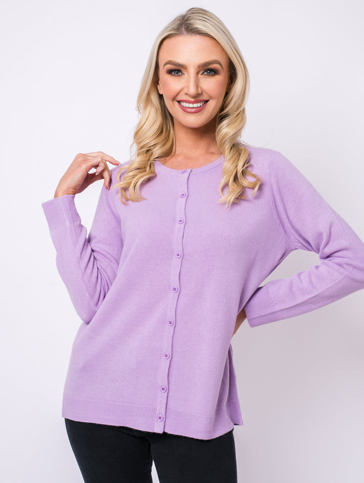 Cardigan - Lilac