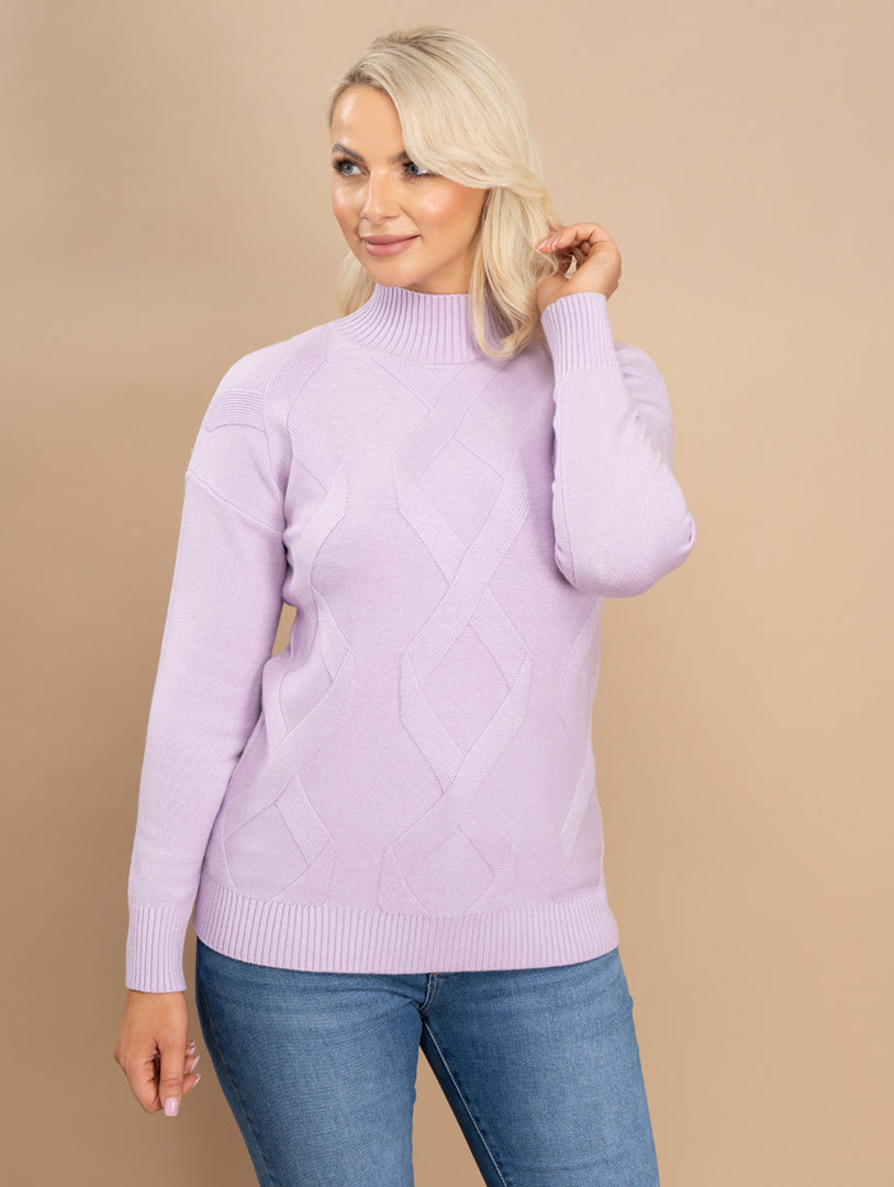 Luxury Crew Neck - Lilac