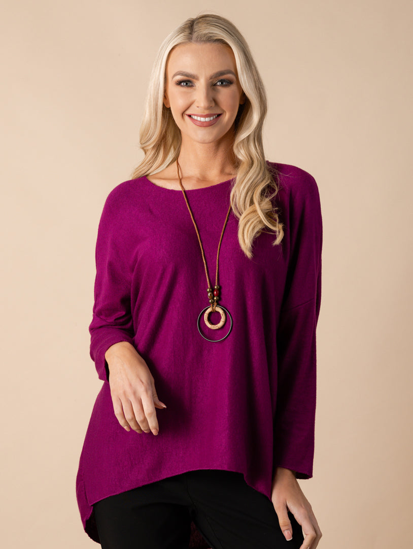 Necklace Top - Magenta