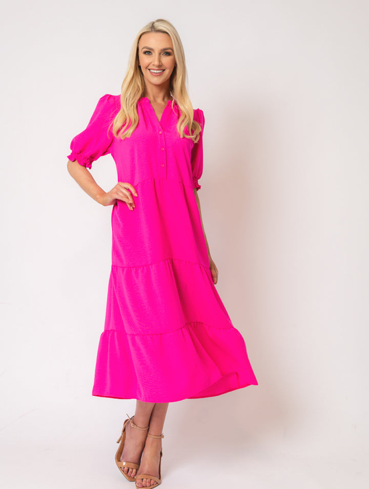 Frill Dress - Pink