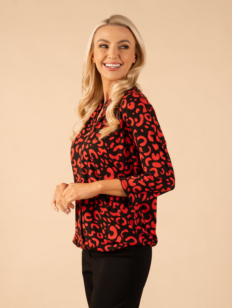 Button Top - Red