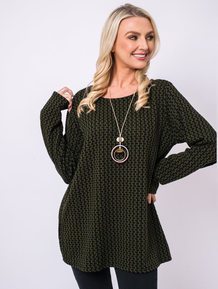 Necklace Top - Khaki