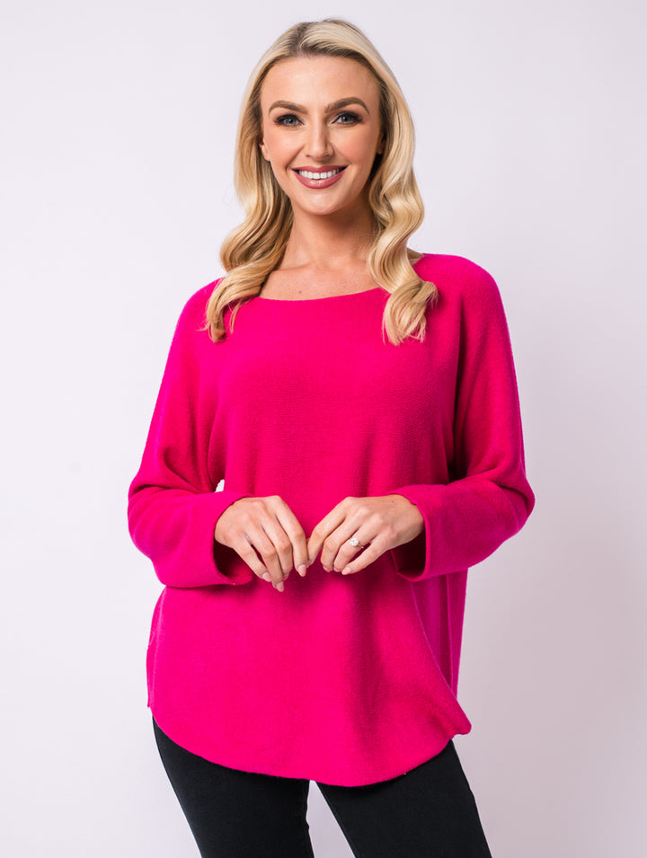 Luxury Top - Hot Pink