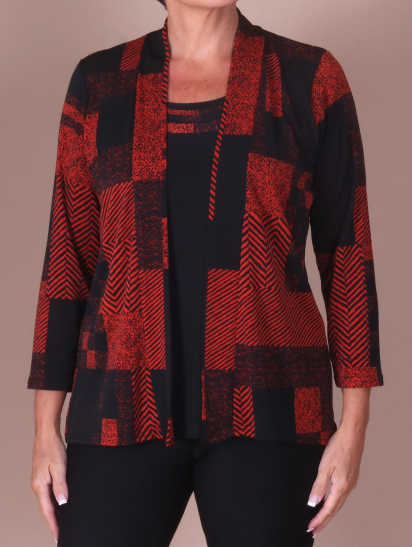 2 Pc Top - Red