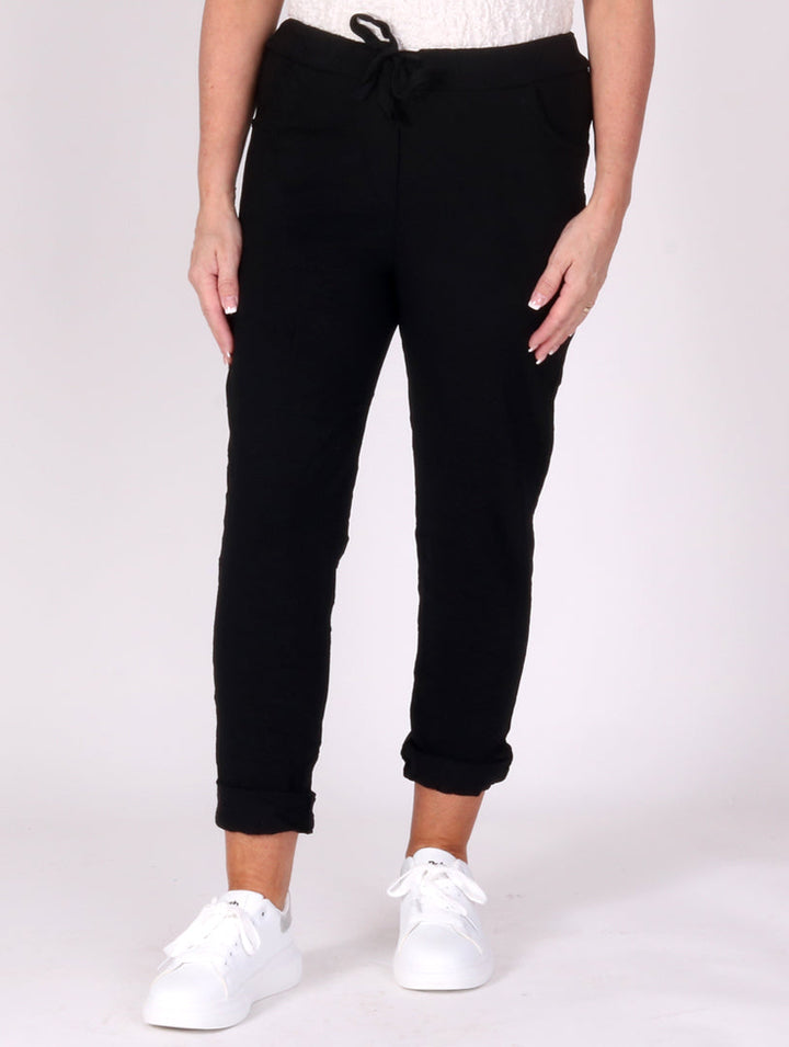 NEW AND IMPROVED Luxury Magic Trousers - Black