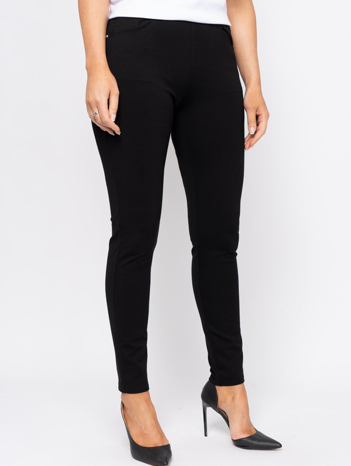 Ponte Trousers - Black