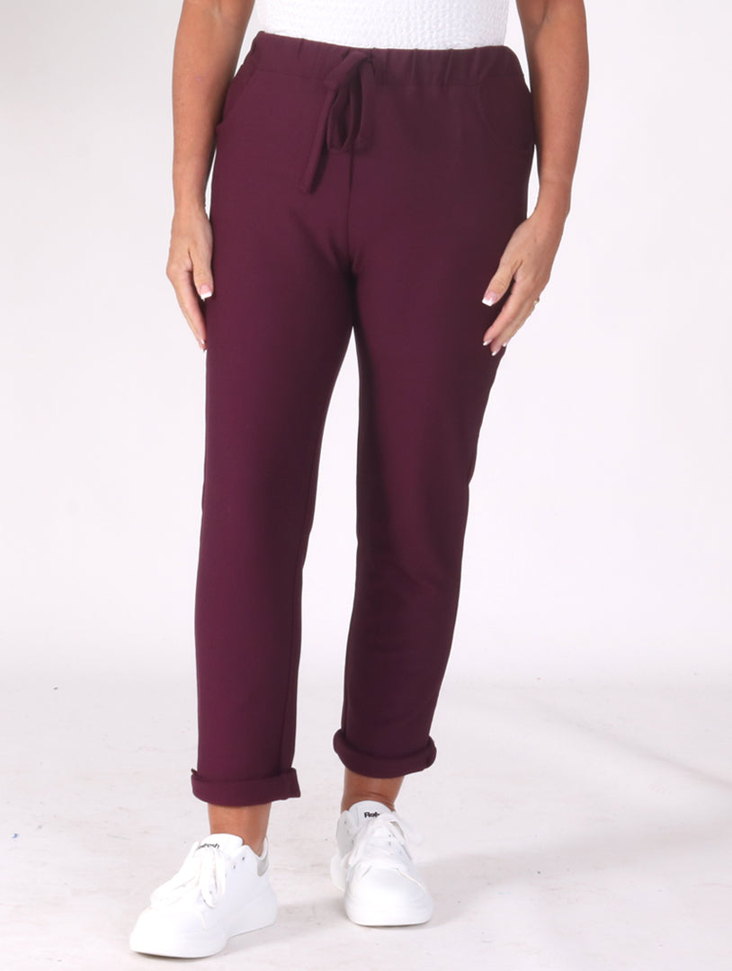 Bella Trousers - Bordeux