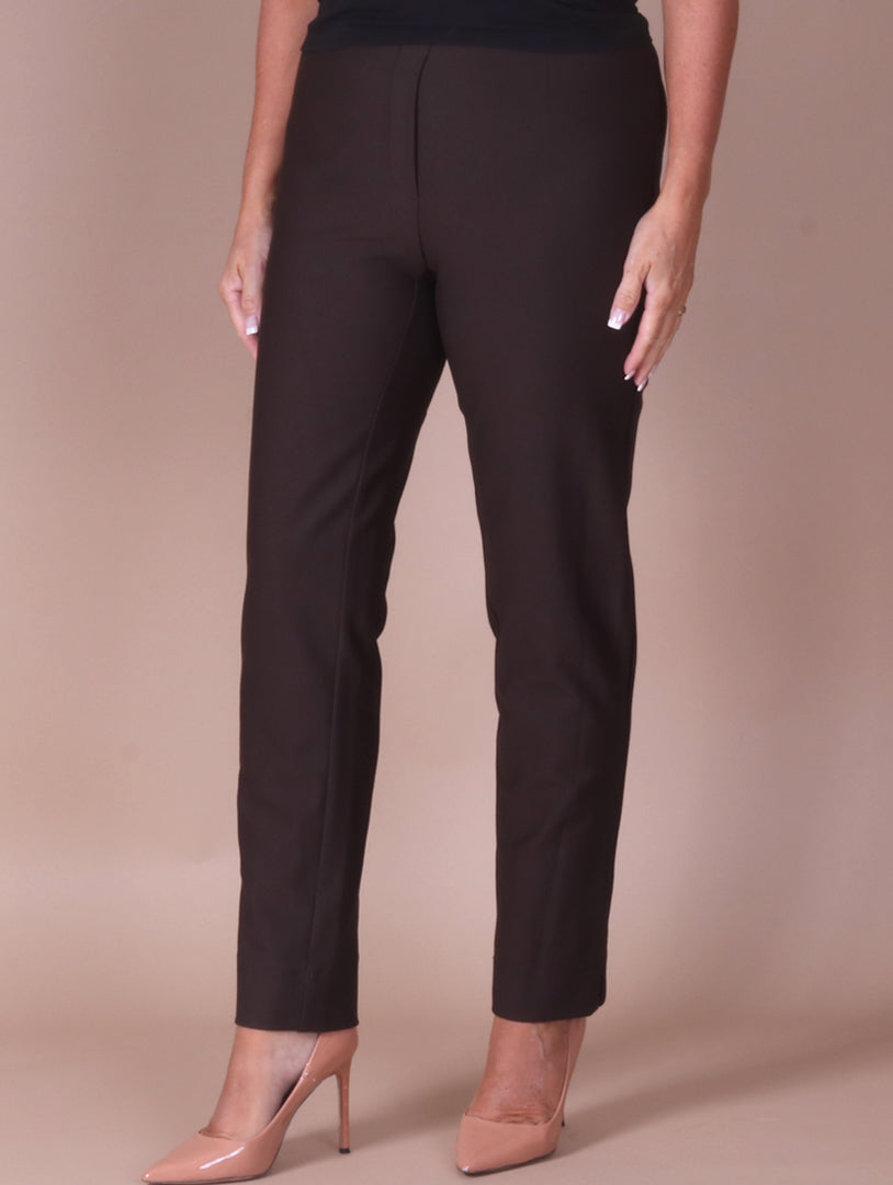 Petite 25" Lily Trouser  - Chocolate