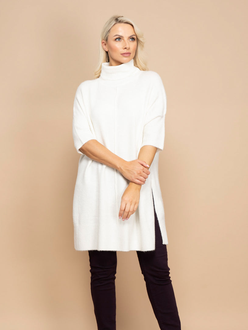 Cowl Neck - Ivory