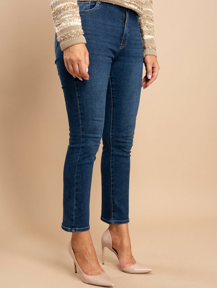 5 Pocket Jeans - Dark Blue