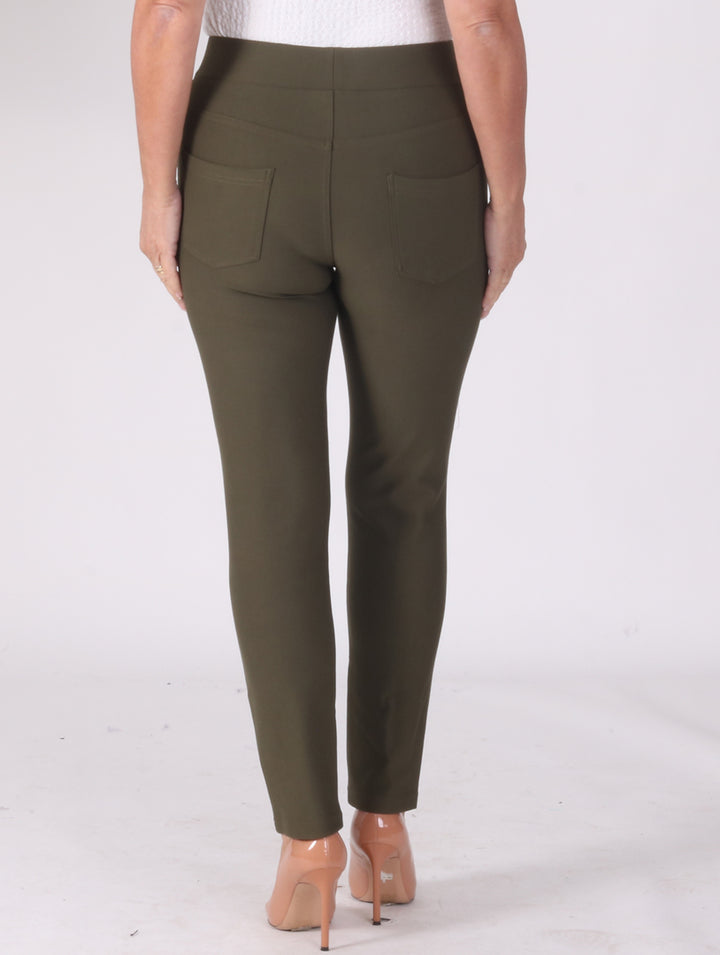 Ponte Trouser - Khaki