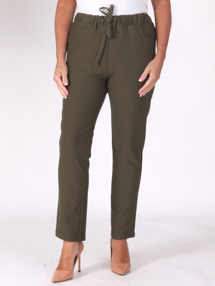 Bella Trousers - Khaki