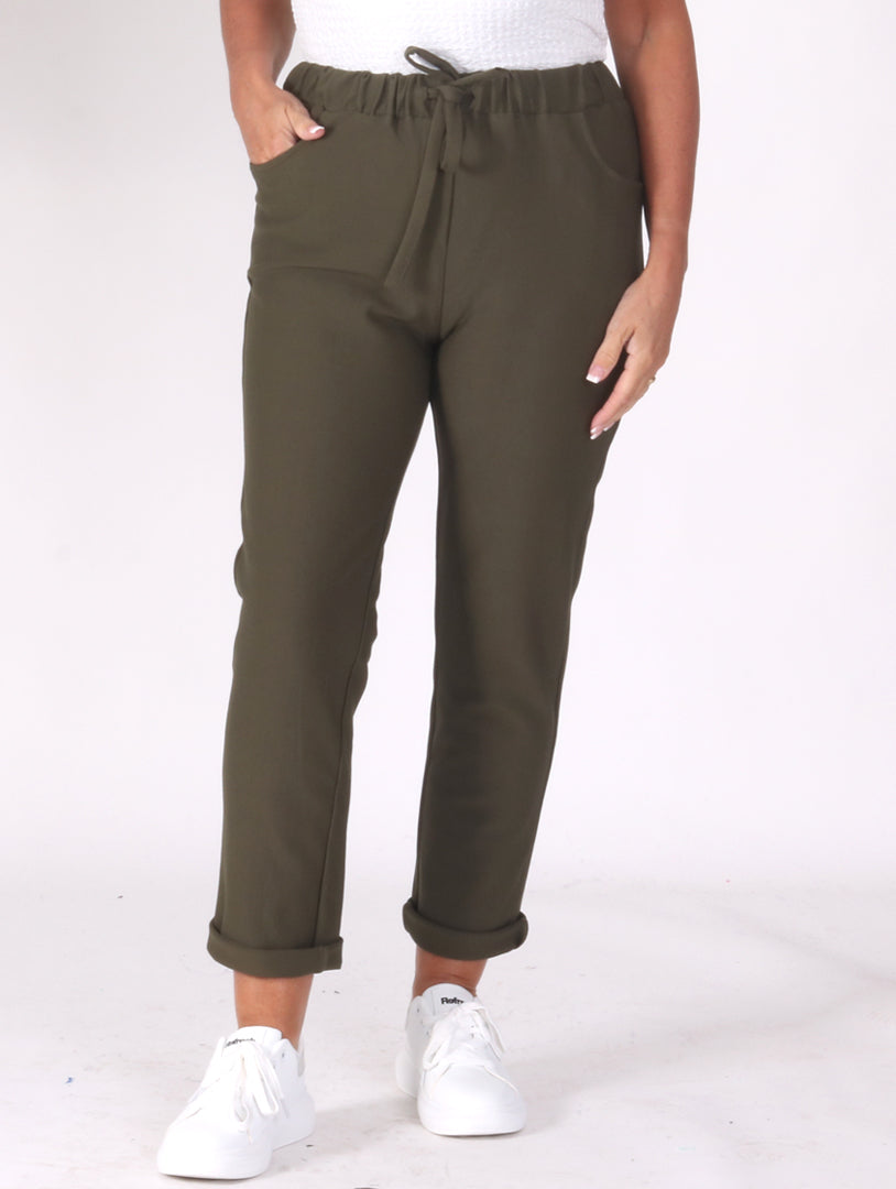 Bella Trousers - Khaki