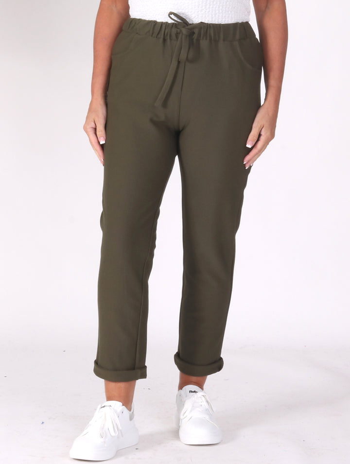 Bella Trousers - Khaki