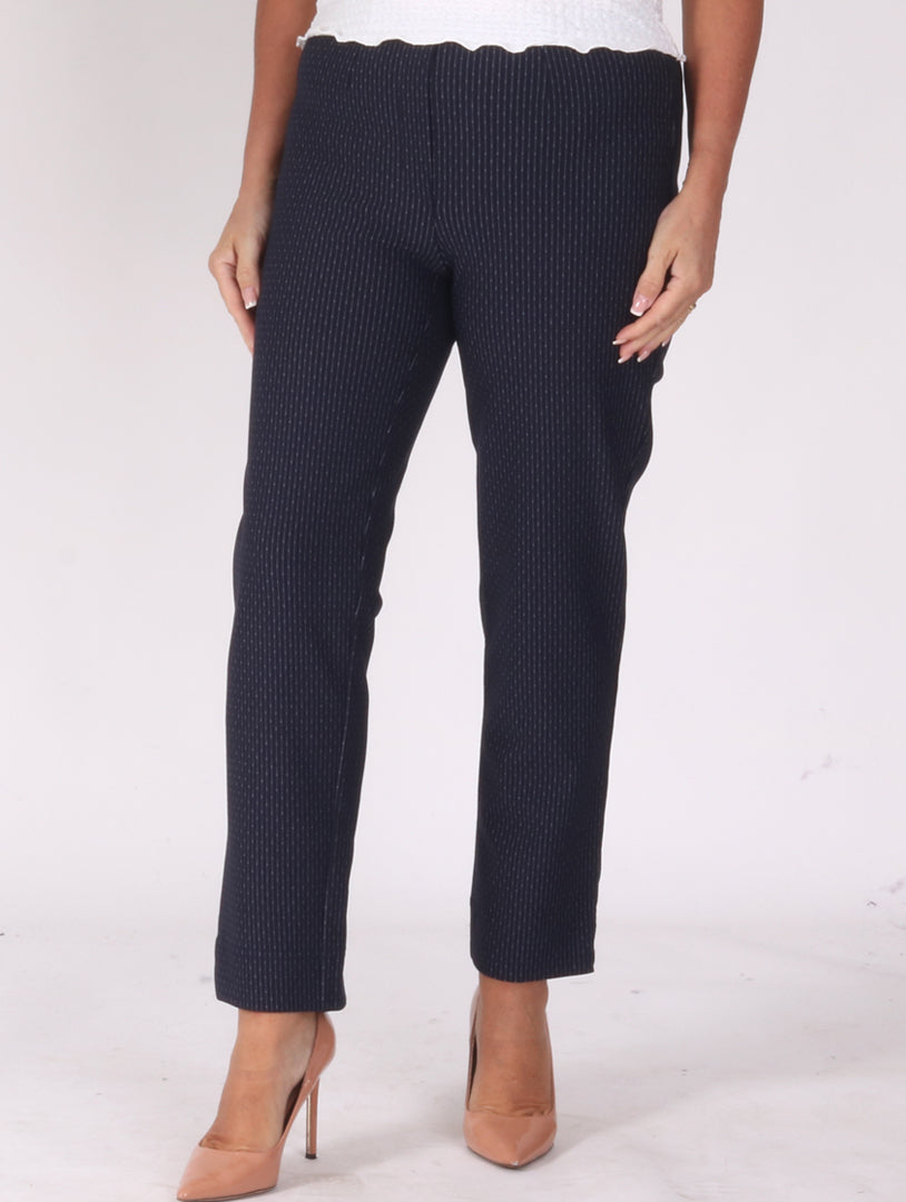 25" Speckle Trousers - Navy