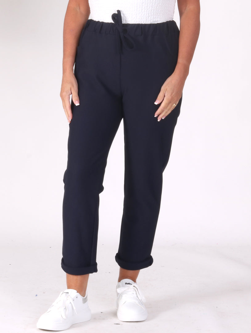 Bella Trousers - Navy