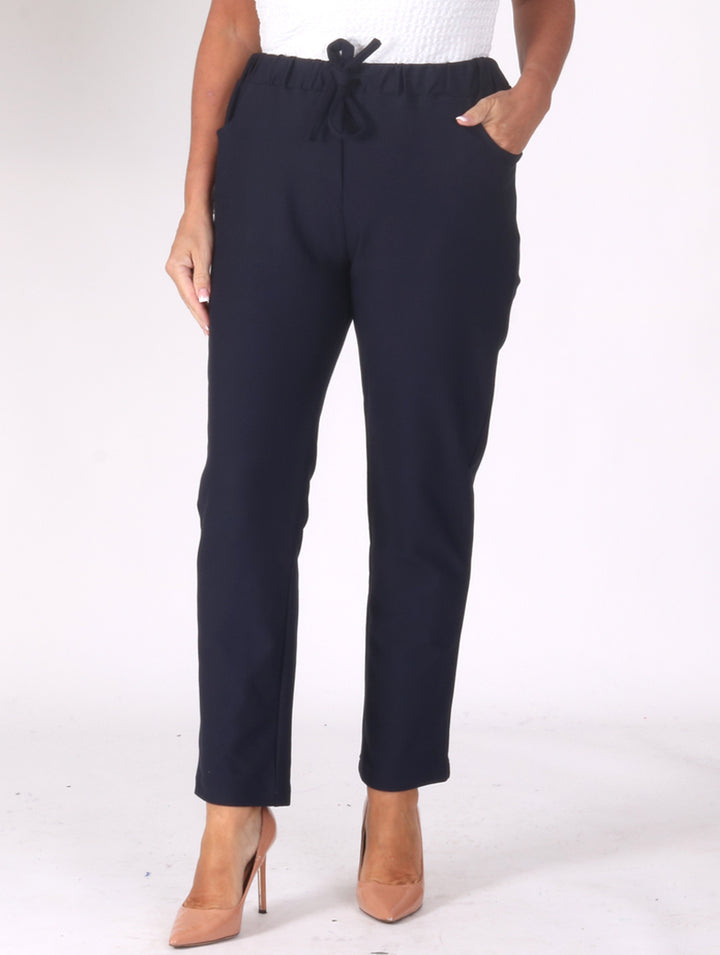 Bella Trousers - Navy