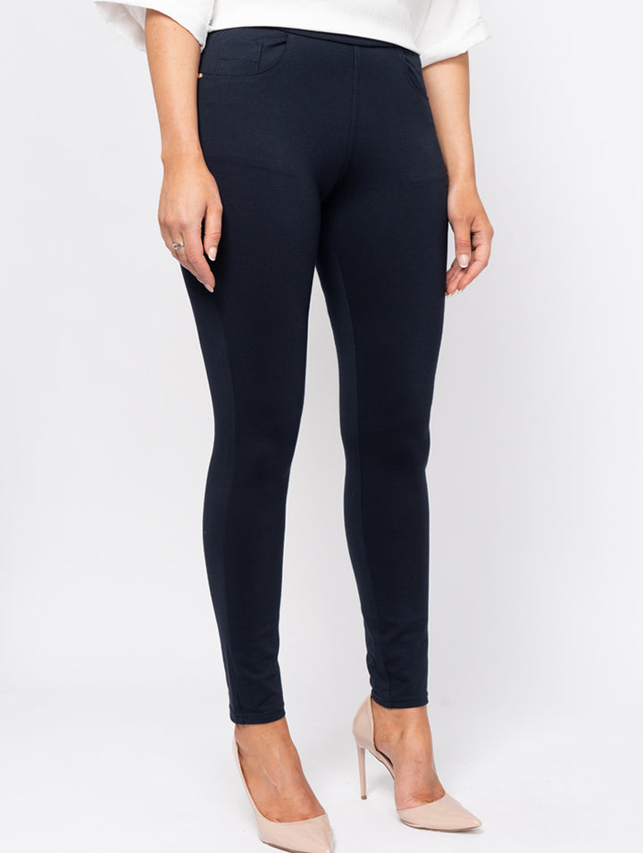 Ponte Trousers - Navy