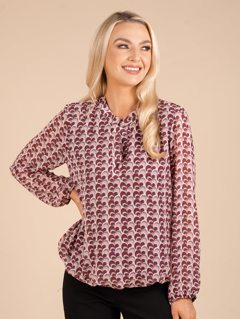 Lined Top - Plum