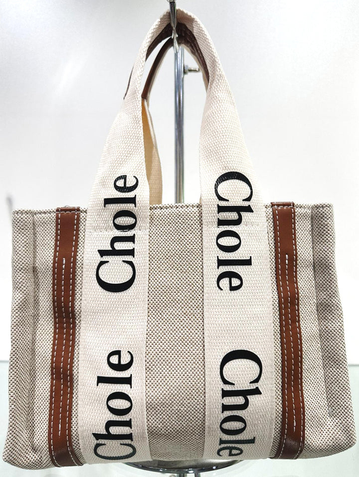 Small Canvas Tote Bag - Tan